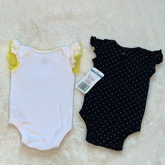 TWO INFANT GIRLS ONESIES - Picture 2 of 4
